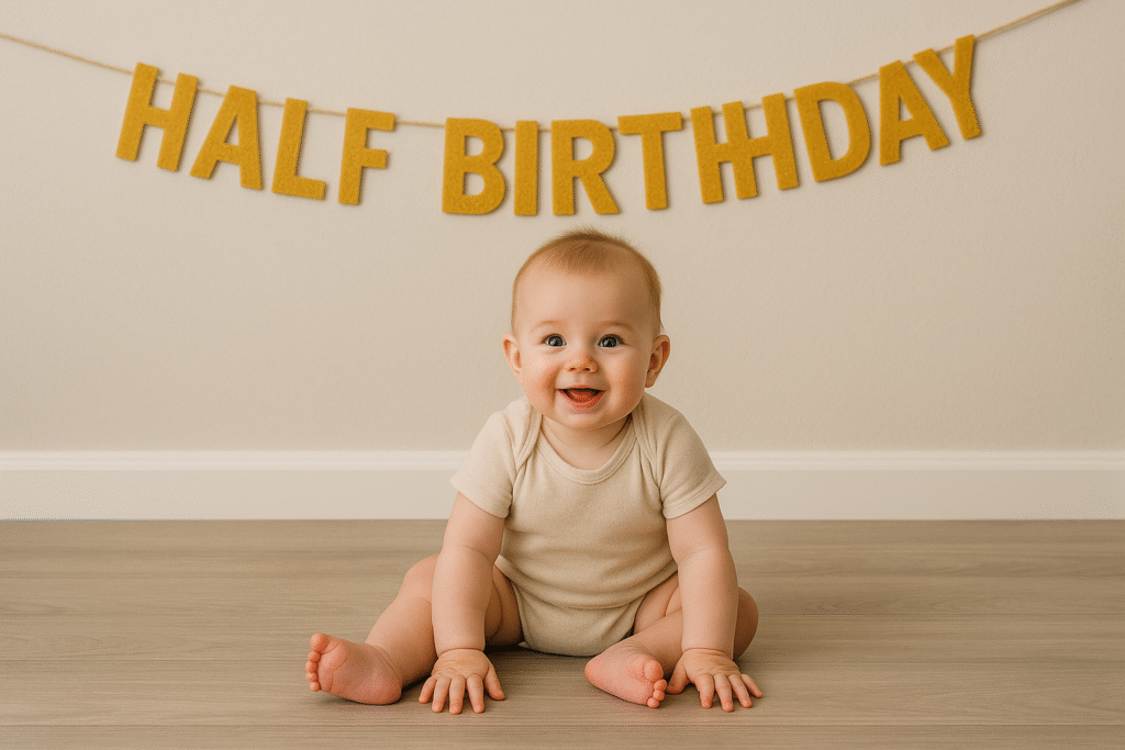 Half Birthday Photo Shoot