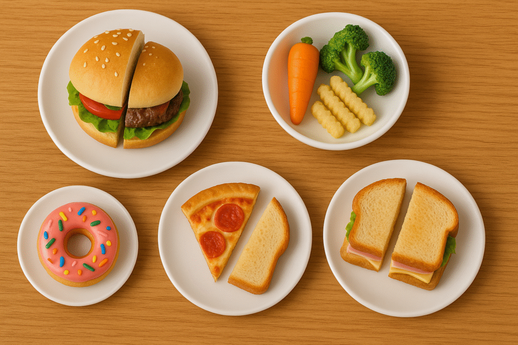 Half-Sized Treats and Food
